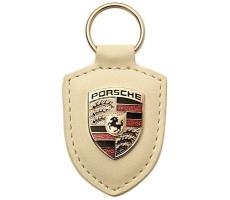 Брелок для ключей с гербом Porsche Crest Keyring, White